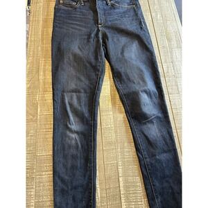 Gap 1969 Jeans Womens 29R Dark Wash True Skinny Sculpt Stretch Rinse‎ Denim